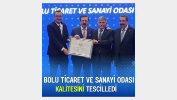 Belgeyi TOBB Başkanı Hisarcıklıoğlu'ndan aldılar